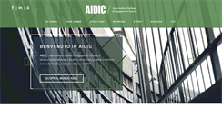Desktop Screenshot of aidic.it